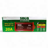 SOGO 20A DC Converter 28-72V to 12V | High-Power Voltage Converter for Reliable Performance